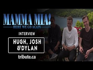 Hugh Skinner, Josh Dylan & Jeremy Irvine - Talk 'Mamma Mia! Here We Go Again' Interview