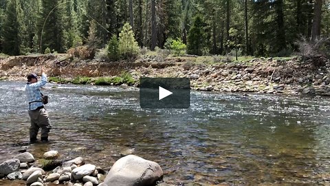 Feather River Middle Fork Fly Fishing Double Hookup