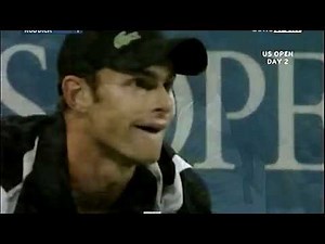 Andy Roddick vs Justin Gimelstob 2007 US Open Highlights