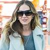 Sarah Jessica Parker travels in style donning chic beige coat and begins 'first work week' of 2019