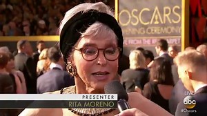 Rita Moreno recycles her Oscars dress from 1962