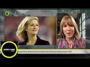 Hannah Storm on being part of first all-female NFL broadcast team | Outside The Lines | ESPN