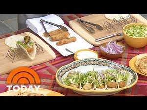 Make Tacos 3 Ways: Cola-Braised Pork, Baja Fish, Potato And Peppers | TODAY