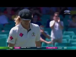 Sydney cricketer Mickey Edwards becomes fan favourite || 7th Jan 2017