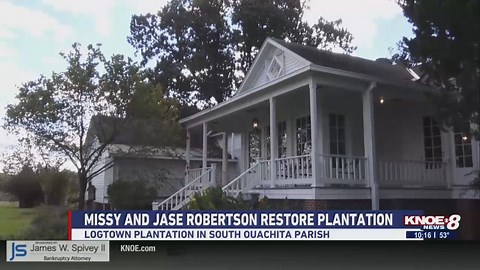 Missy Robertson restores Logtown Plantation