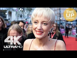 Andrea Riseborough interview at the Battle of the Sexes premiere