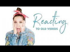 Reacting to Old Videos | Ashley Reacts