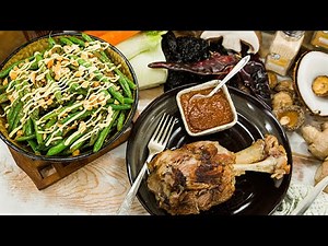 Stephanie Izard's Crispy Pork Shank with SautŽed Green Beans - Hallmark Channel