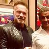Arnold Schwarzenegger Celebrates Christmas Eve with Son Joseph Baena and Pal Sylvester Stallone