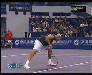 Federer Blake Masters 2006 Set 2 Highlights