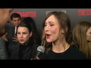 Vera Farmiga was on fire at THE COMMUTER Premiere in New York City with Brad Blanks