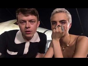 Dane DeHaan and Cara Delevingne LIVE on Facebook