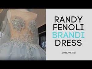 Randy Fenoli Brandi Dress | Style Number 3424 | Something blue