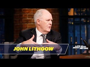 John Lithgow Rescued an Old Woman During a Live Show