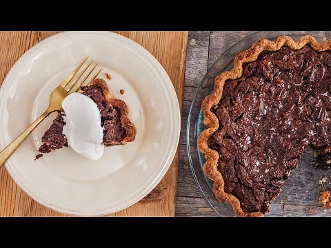 Make-Ahead Thanksgiving Salted Chocolate Pecan Pie by Gail Simmons