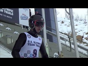 Billy Demong - Nordic Combined Olympic Team Trials - Jump - U.S. Ski Team