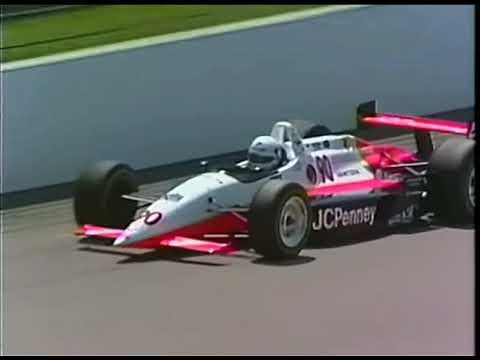 Lyn St. James first qualifying attempt 1993 Indy 500 Pole Day