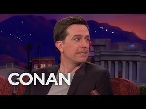 Ed Helms Auditions To Be The Voice Of Tesla - CONAN on TBS