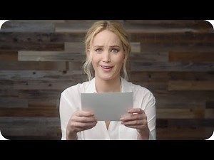 Jennifer Lawrence Helps the Internet Escape Awkward Situations // Omaze
