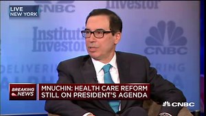 Treasury Secretary Steve Mnuchin: President Trump is 'absolutely a Republican'