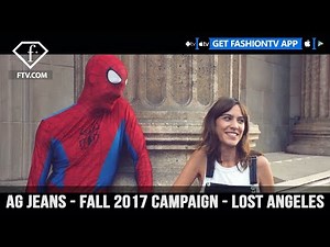Alexa Chung AG Jeans Lost Angeles Fall 2017 Collection Campaign | FashionTV | FTV