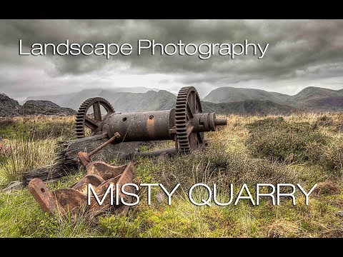 Landscape Photography...Misty Quarry