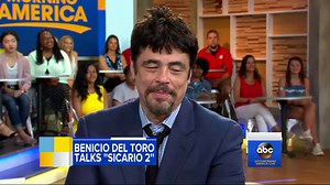 Benicio del Toro says original 'Sicario' film was 'a tough act to follow'