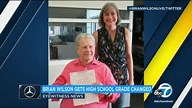 Beach Boys' Brian Wilson returns to high school, secures 'A' on failed assignment