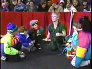 PETER PAN National Tour Macys Thanksgiving Day Parade 1990 Cathy Rigby