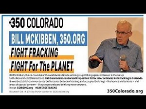 Bill McKibben: Fight Fracking, Fight for the Planet