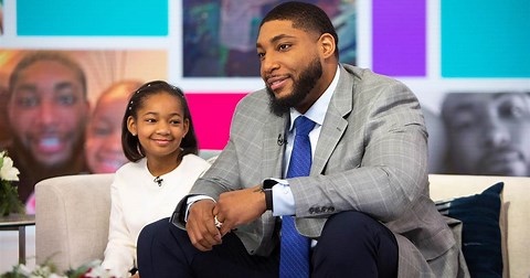 Devon Still and daughter Leah reflect on cancer remission journey