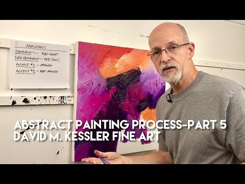Abstract Painting Process-Part 5