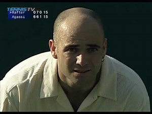 Andre Agassi vs Patrick Rafter - 2001 Miami SF Highlights