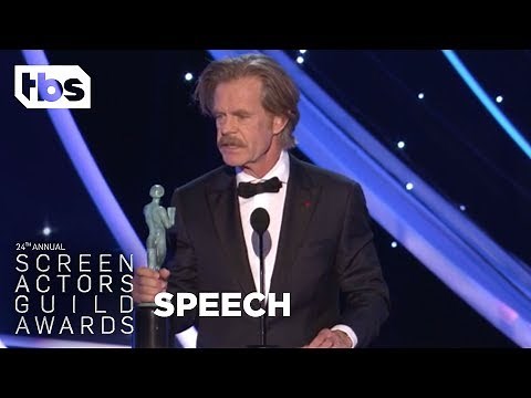 William H. Macy: Acceptance Speech | 24th Annual SAG Awards | TBS