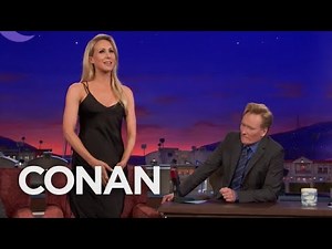 Nikki Glaser Compares Her Vagina To A Hastily Packed Suitcase - CONAN on TBS