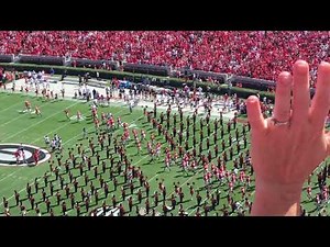 Georgia Bulldogs enter Sanford Stadium 2018 Season Opener