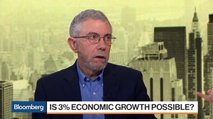 Economist Paul Krugman Says GDP Won't Grow by 3%