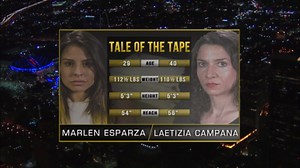 Marlen Esparza vs Laetizia Campana (06-04-2018) Full Fight