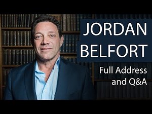 Jordan Belfort | Full Address and Q&A | Oxford Union