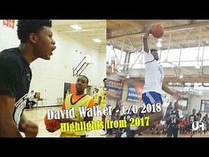 David Walker - C/O 2018 | Highlights from 2017