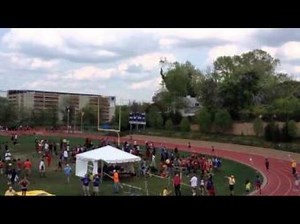 Amber Jenkins runs 58.3 split at Woodbury Relays