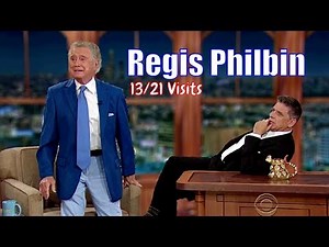 Regis Philbin - Nothing Less Than A Legend - 13/21 Visits + More In Chronological Order