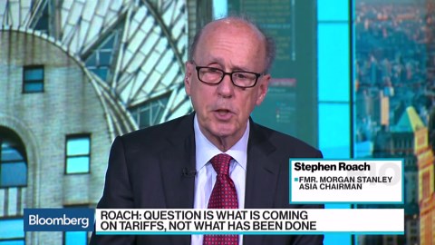 Stephen Roach Says If U.S. Grows Tariffs, China Will Retaliate