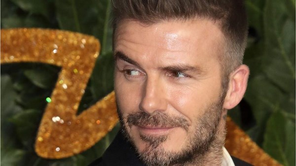 David Beckham Rocks Eyeshadow For New Magazine Cover