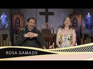 Demian Bichir and Taissa Farmiga for The Nun