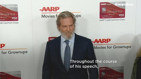 Jeff Bridges Won An Award At The Golden Globes And He Went Full Jeff Bridges