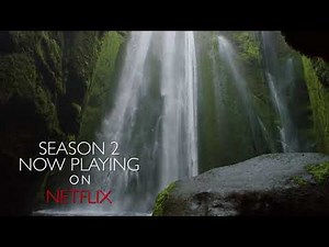 Iceland waterfall, featured on Netflix Moving Art, Season 2. If you have Netflix, this is already yo