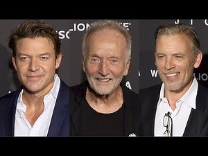 "Jigsaw" World Premiere Matt Passmore, Tobin Bell, Callum Keith Rennie Red Carpet