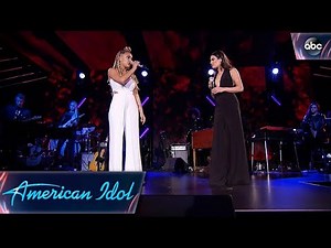 Jurnee & Lea Michele Sing "Run To You" - Top 24 Duets - American Idol 2018 on ABC
