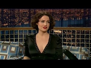 Carla Gugino Conan O'Brien 2006 HD